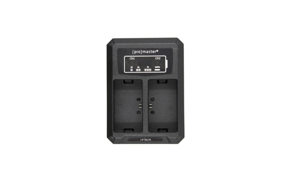 PRO Dually Charger for Canon LP-E6NH Battery