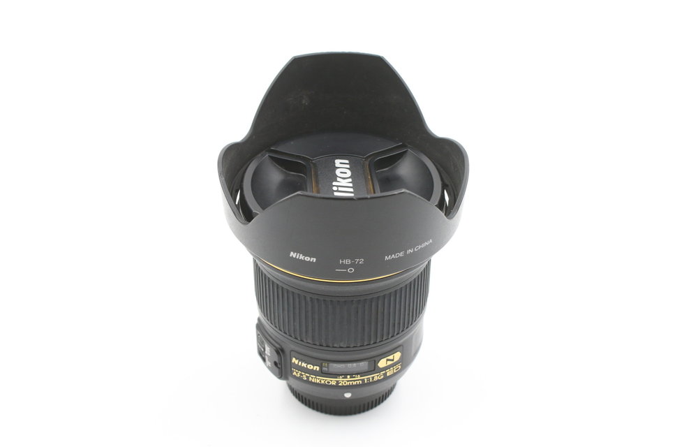 Preowned Nikkor AF-S 20mm F1.8G ED Lens - Very Good