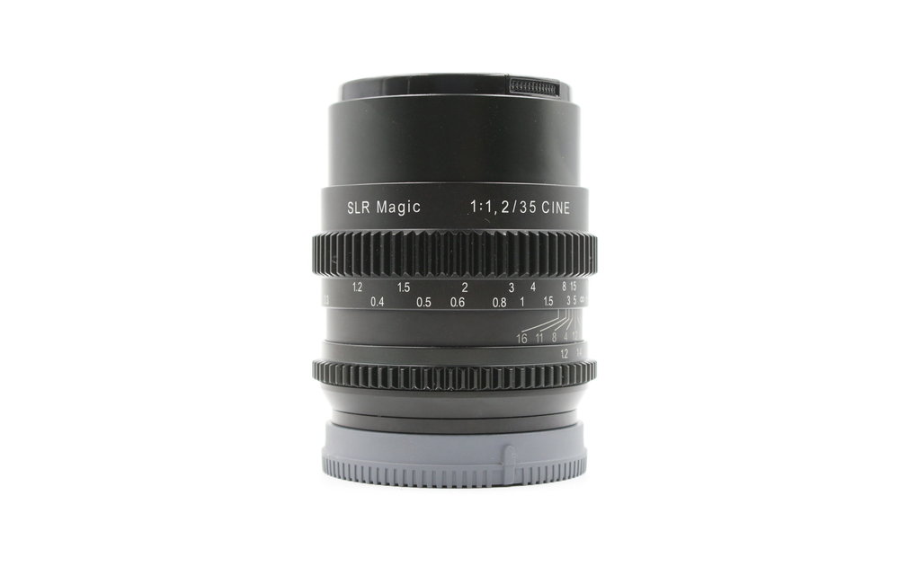 Preowned SLR Magic 35 F1.2 Manual CINE Lens for Sony FE Mount - Very Good