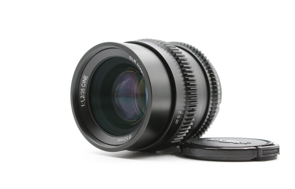 Preowned SLR Magic 35 F1.2 Manual CINE Lens for Sony FE Mount - Very Good