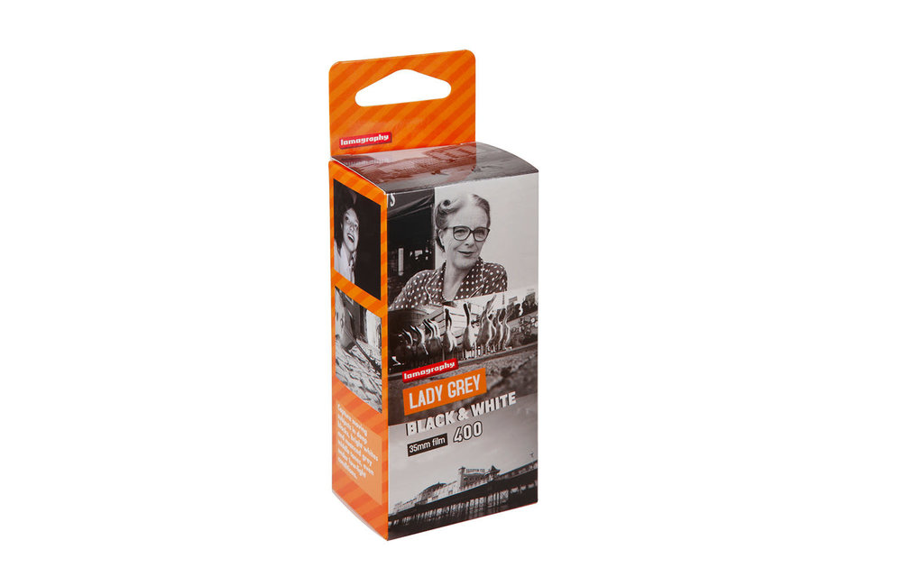 Lomography Lady Grey 400 ASA 35mm film (pack of 3)