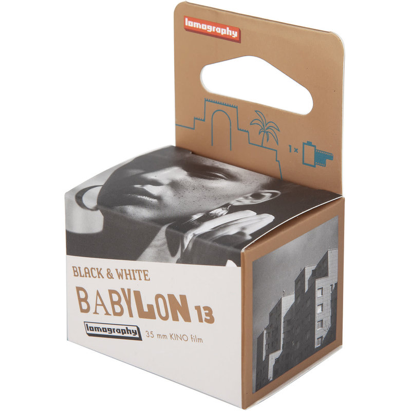 LOMO Lomography B&W Babylon Kino Film ISO 13 - 35mm Single Roll