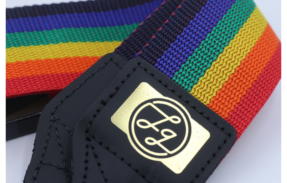 Perri's Rainbow POLY PRO Looking Glass Logo Camera Strap