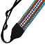 Perri's Turquoise /Orange Geo Nylon Camera Strap