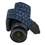 Perri's Blue Geo Hootenanny Nylon Camera Strap