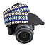 Perri's Blue/White Geo Hootenanny Nylon Camera Strap