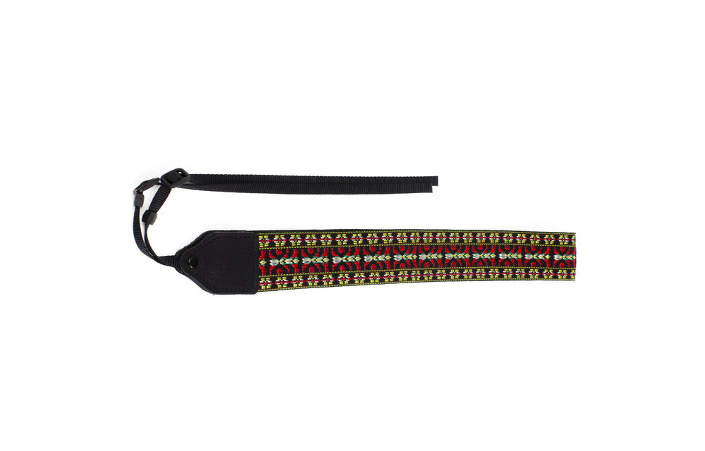 Perri's Red /Yellow Hootenanny Nylon Camera Strap
