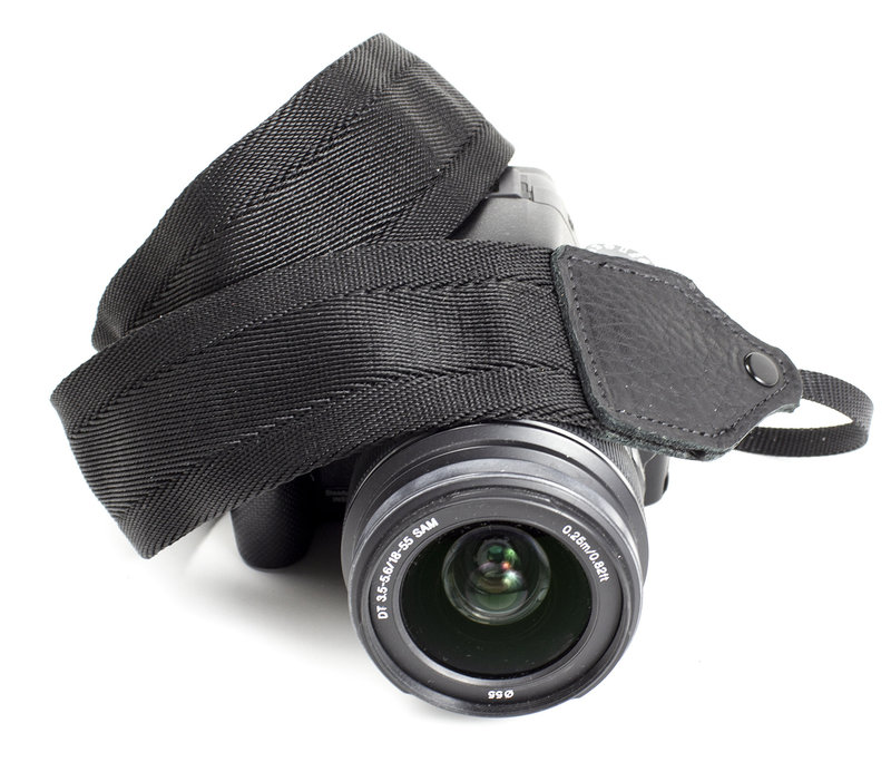 Perri's Leathers Ltd. Perri's Black Nylon Camera Strap