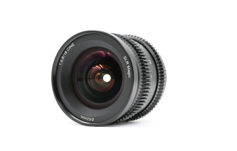 Preowned SLR Magic 18mm F2.8 Manual CINE Lens for Sony FE Mount - Excellent