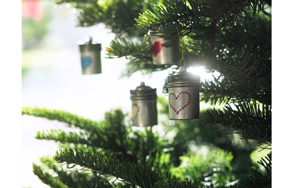 Hand Painted Vintage Film Ornament (single ornament from an artist edition of 50)