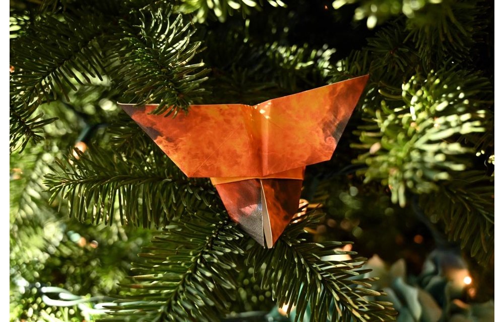 Origami Photo Ornament: Butterfly