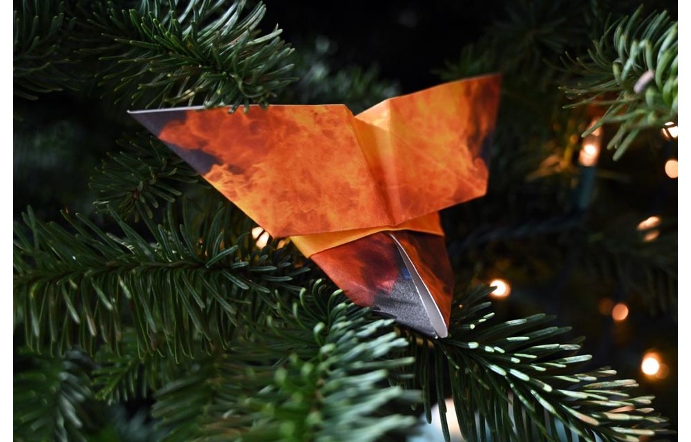 Origami Photo Ornament: Butterfly