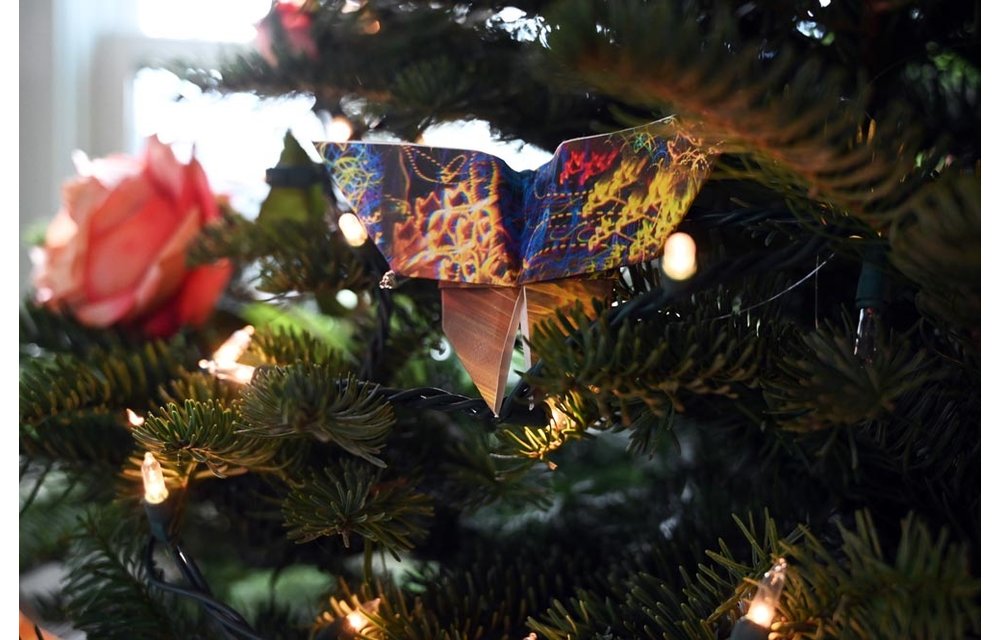 Origami Photo Ornament: Butterfly