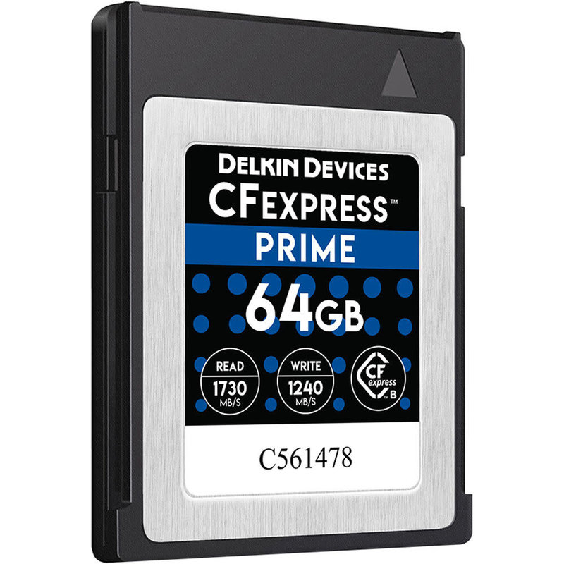Delkin Delkin CFExpress 64GB Memory Card w/ Reader