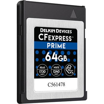 Delkin Delkin Prime  CFExpress Type B 64GB Memory Card