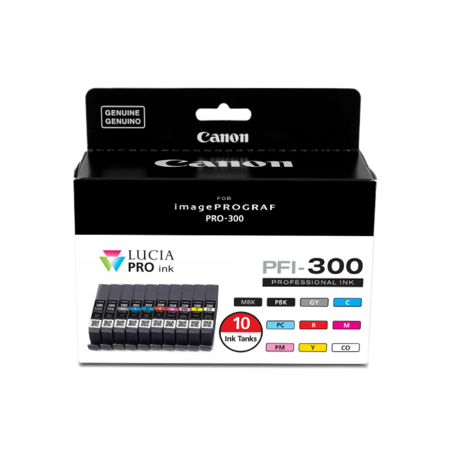 Canon Ink PFI-300 10 pack for PROGRAF PRO 300 printer