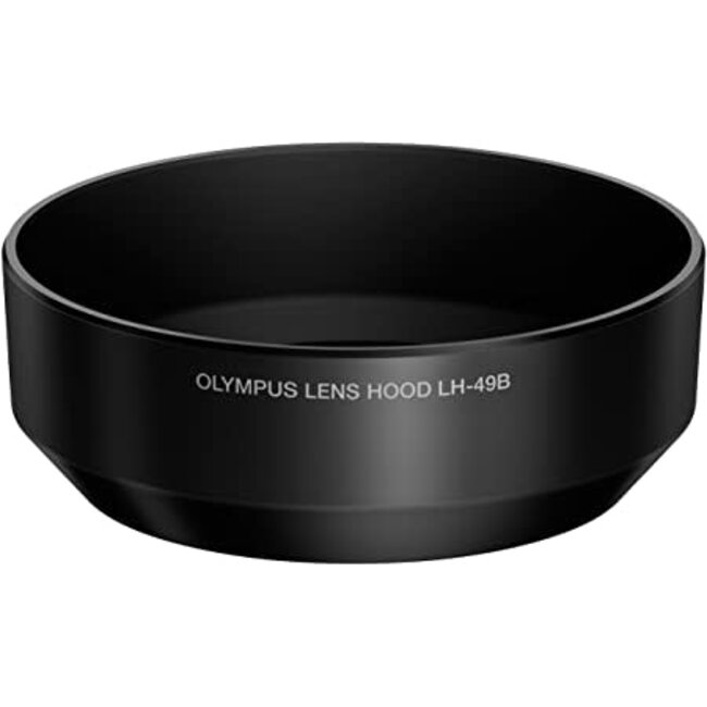 Olympus Lens Hood 49B - Black (25mm Lens)