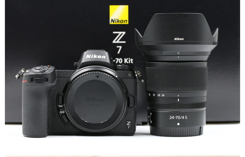 Preowned Nikon Z7 w/ Nikkor Z 24-70 F4 S Lens - Very Good