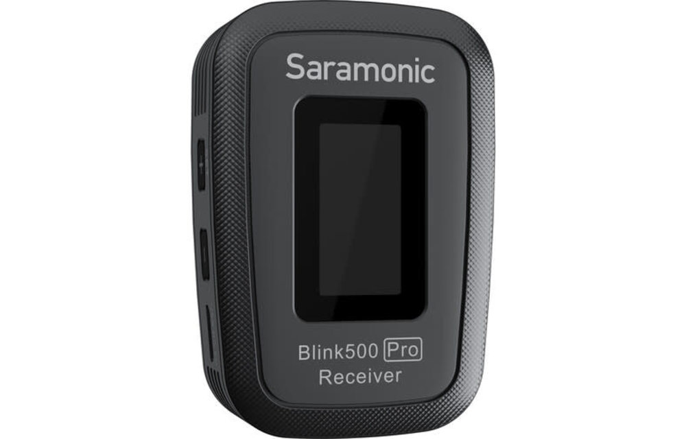 Saramonic Blink 500 Pro B1 TX+RX 2.4GHz Micro-Wireless Lavalier System w/ Camera-Mountable Dual-Receiver