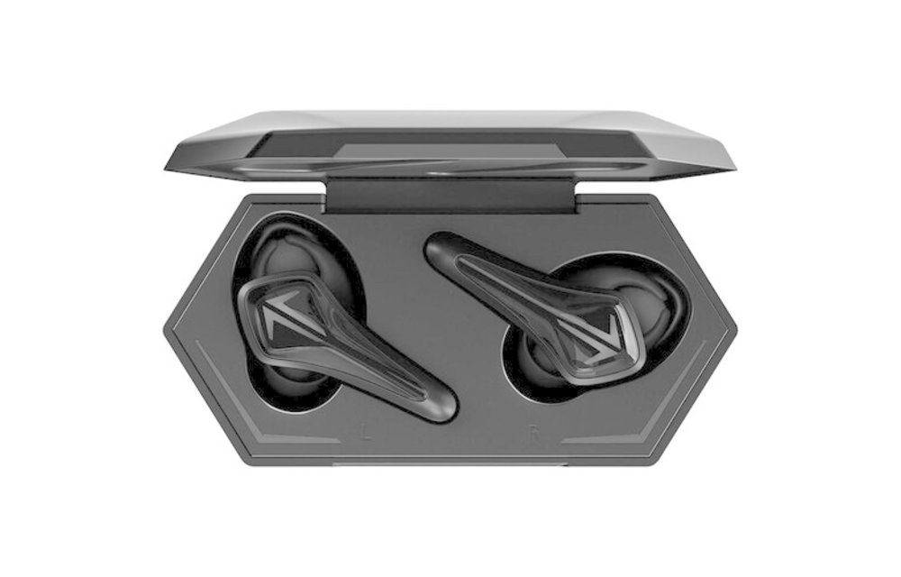 Saramonic Gamesamonic In Ear Mobile Headphones w/ Microphone & Charging Case - Black