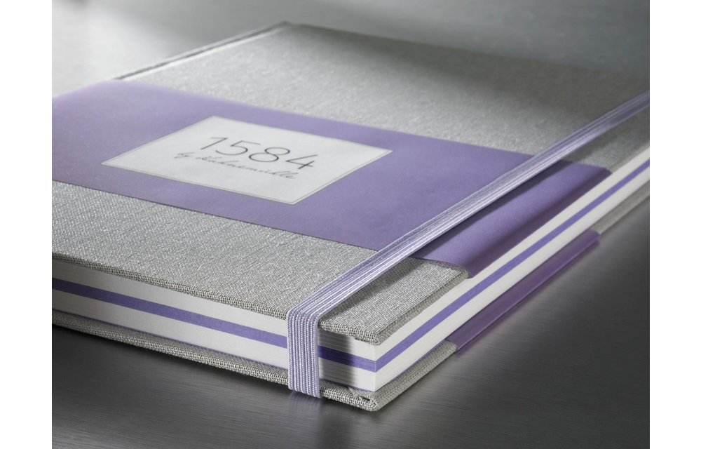 1584 by Hahnemühle Notebook, A5 - Lilac