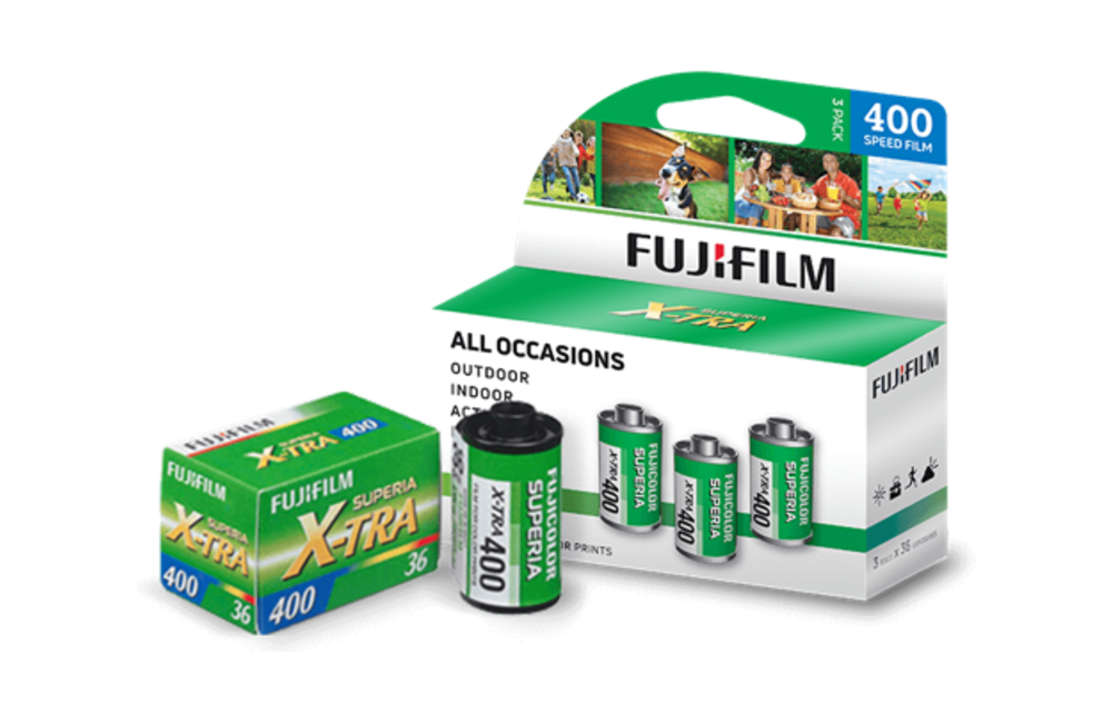 Fujifilm Superia 400 36 exp. - 3 Pack