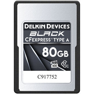Delkin Delkin BLACK CFExpress Type-A Card - 80GB
