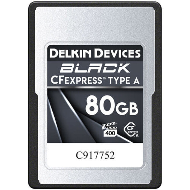 Delkin BLACK CFExpress Type-A Card - 80GB
