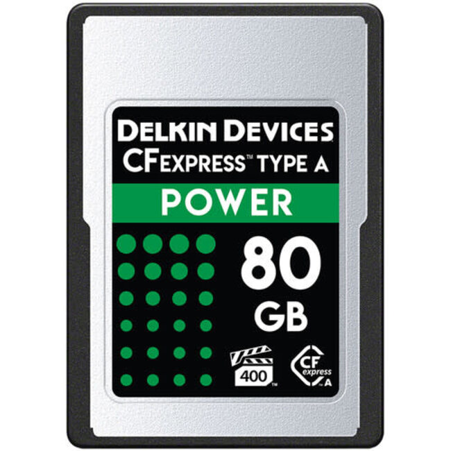 Delkin POWER CFExpress Type-A Card - 80GB