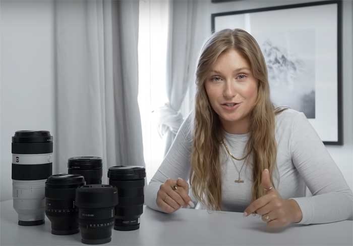 Top Sony Lenses for Content Creators Featuring Lizzie Peirce
