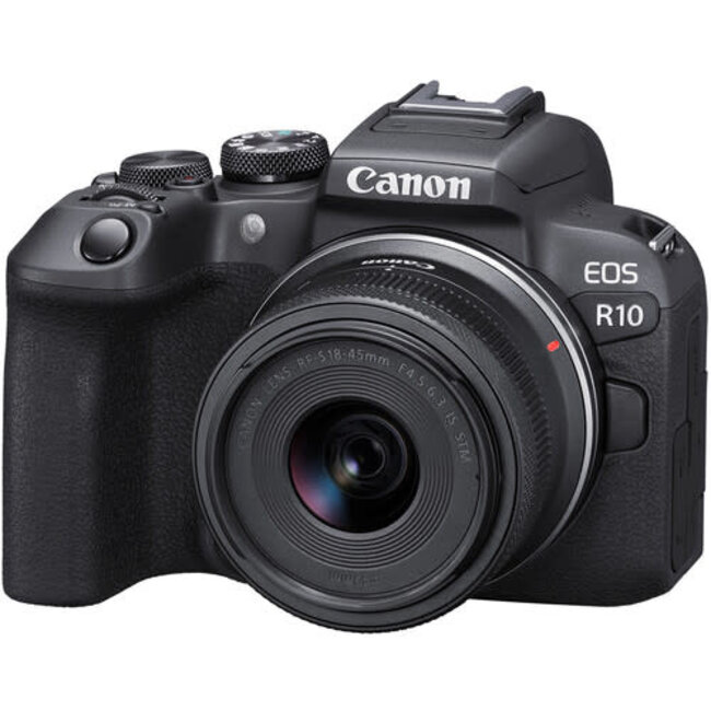 Canon EOS R10 APS-C Mirrorless Camera w/ RF-S 18-45 Lens  - R-Series