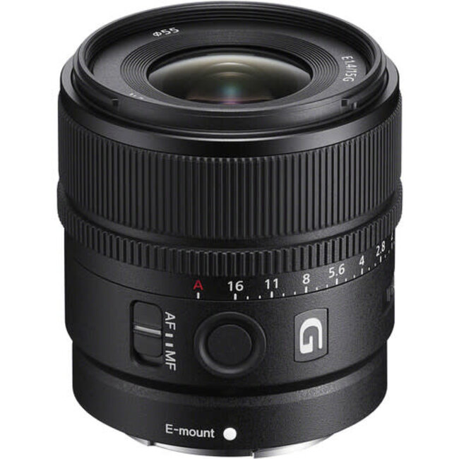 Sony E 15mm F1.4G Lens (for APS-C)