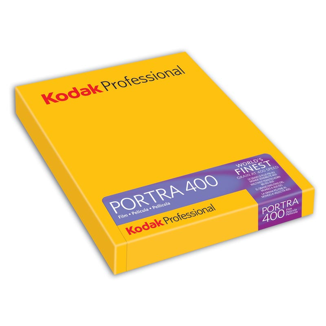 Kodak PORTRA 400 4x5 Color Negative Film - 10 Sheets