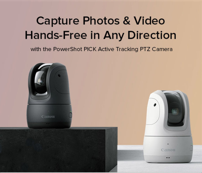 Just Announced: PowerShot PICK Active Tracking PTZ Camera