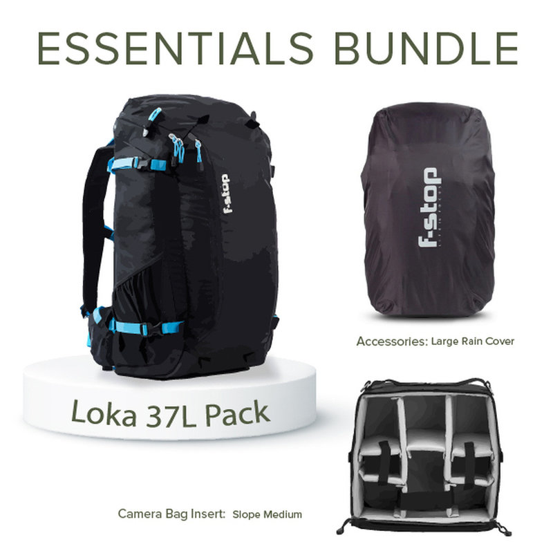 F-STOP f-stop Ultra-Light Series Loka 37L Backpack Bundle - Black/Blue
