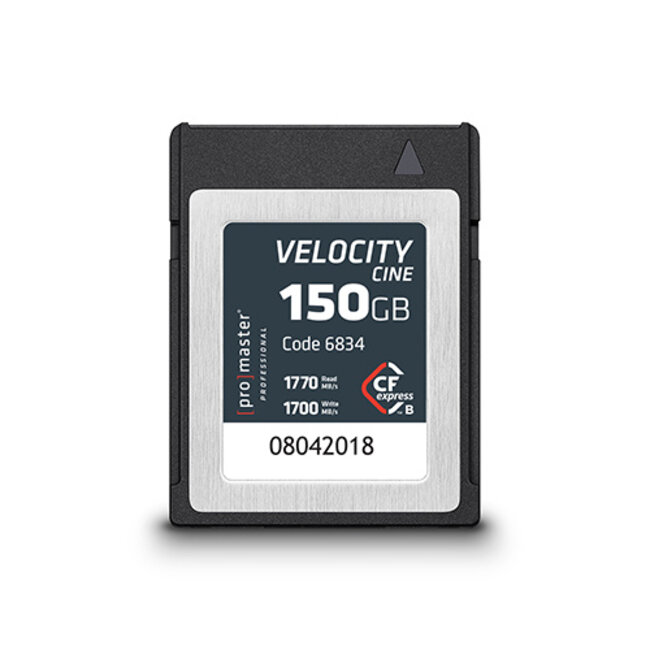 Promaster Memory Card CFExpress Type B 150GB Velocity CINE