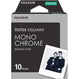 Fujifilm Fuji Instax Square Monochrome Film Pack - 10 Exposures
