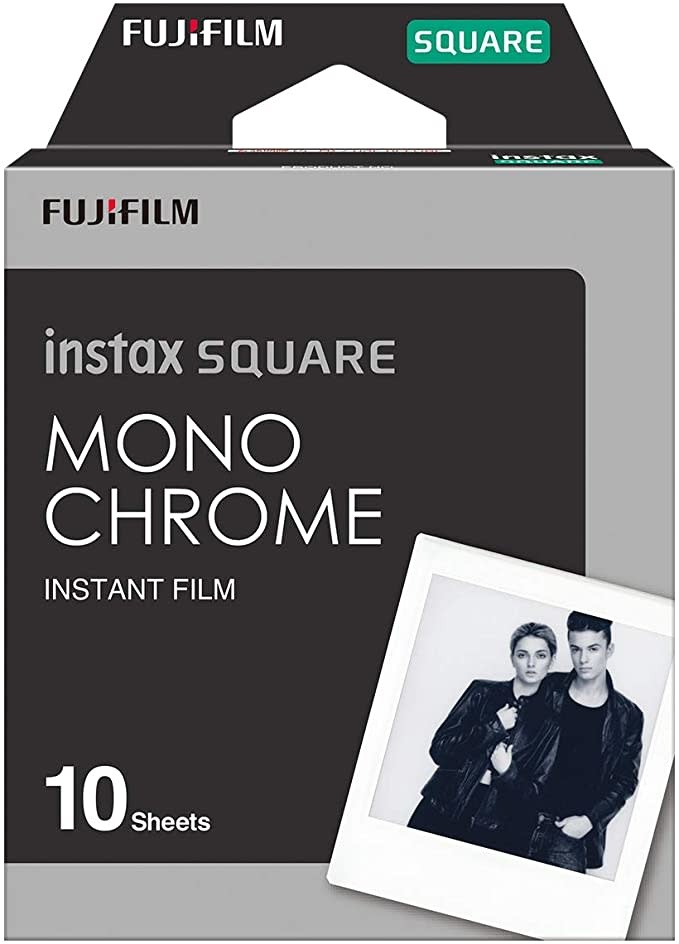 Fuji Instax Square Monochrome Film Pack - 10 Exposures - Looking