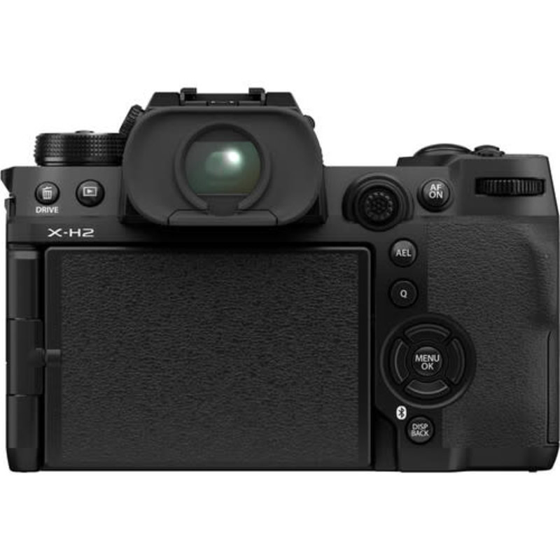 Fujifilm FUJI X-H2 Mirrorless 40mp Digital Camera, Body only, Black