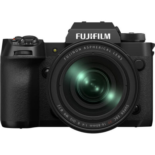 Fujifilm X-H2 Mirrorless 40mp Digital Camera w/ XF 16-80 F4 OIS Lens Kit,  Black