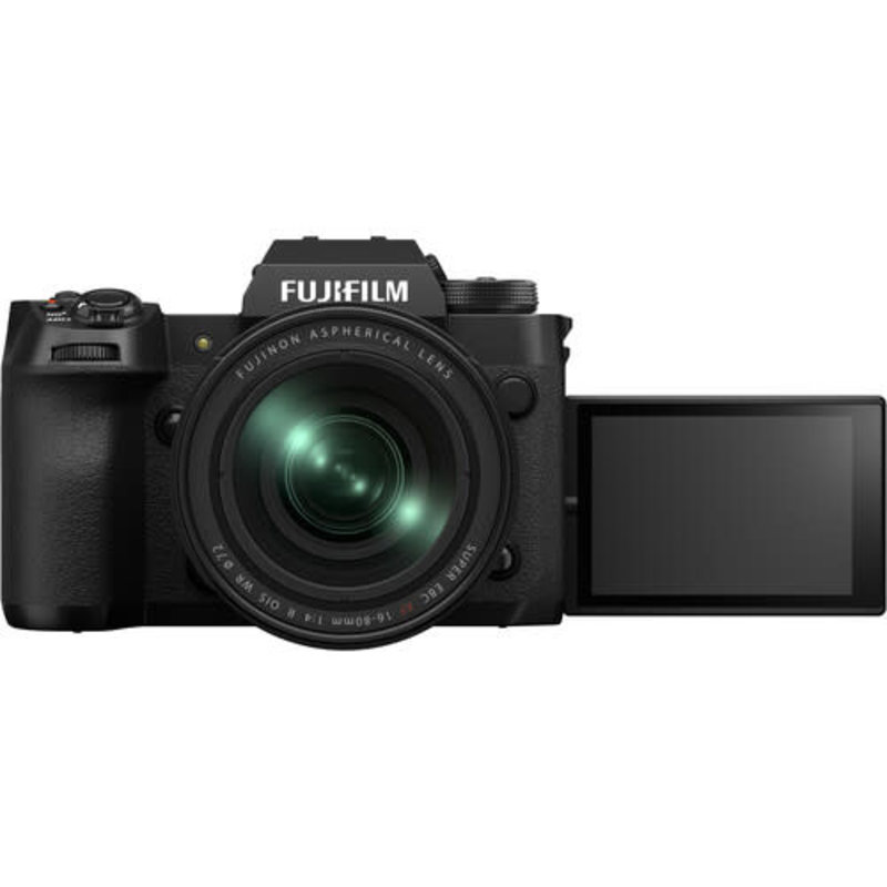 Fujifilm FUJI X-H2 Mirrorless 40mp Digital Camera w/ XF 16-80 F4 OIS Lens Kit,  Black