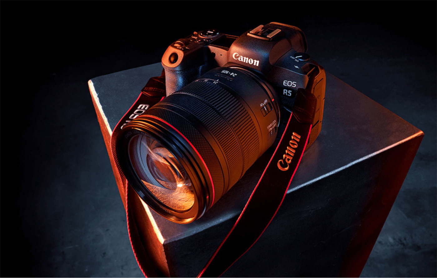 Canon EOS R5 Full Frame Mirrorless Camera Looking Glass Photo & Camera