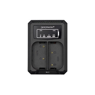 Promaster Promaster Dually Charger for OM System BLX-1