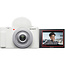 Sony ZV-1F Vlog Camera - White