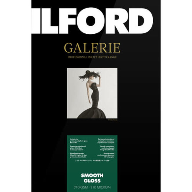 Ilford GALERIE SMOOTH GLOSS 310gsm 11x17 - 25 sheets