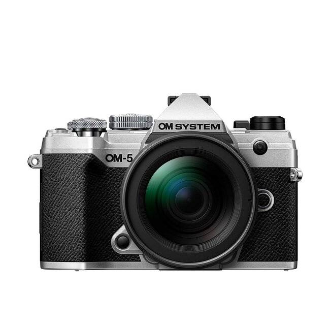 OM SYSTEM OM-5 Camera with 12-45 F4.0 PRO Lens Kit - Silver