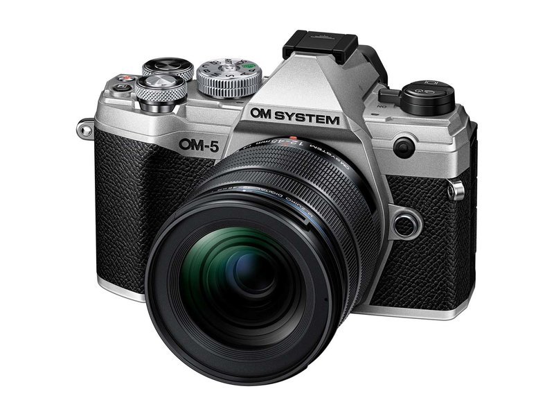OM SYSTEM | Olympus OM SYSTEM OM-5 Camera with 12-45 F4.0 PRO Lens Kit - Silver
