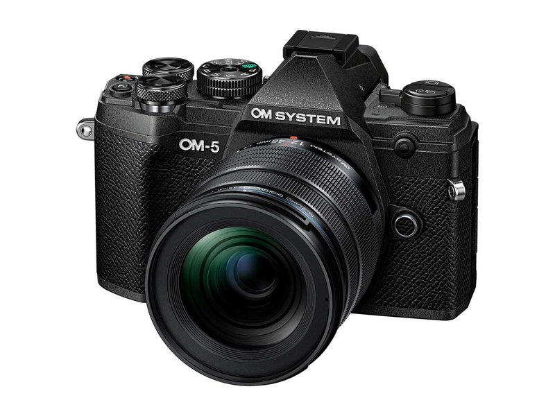 OM SYSTEM | Olympus OM SYSTEM OM-5 Camera with 12-45 F4.0 PRO Lens Kit - Black