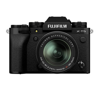 Fujifilm Fujifilm X-T5 Mirrorless Digital Camera with 18-55mm Lens Kit - Black
