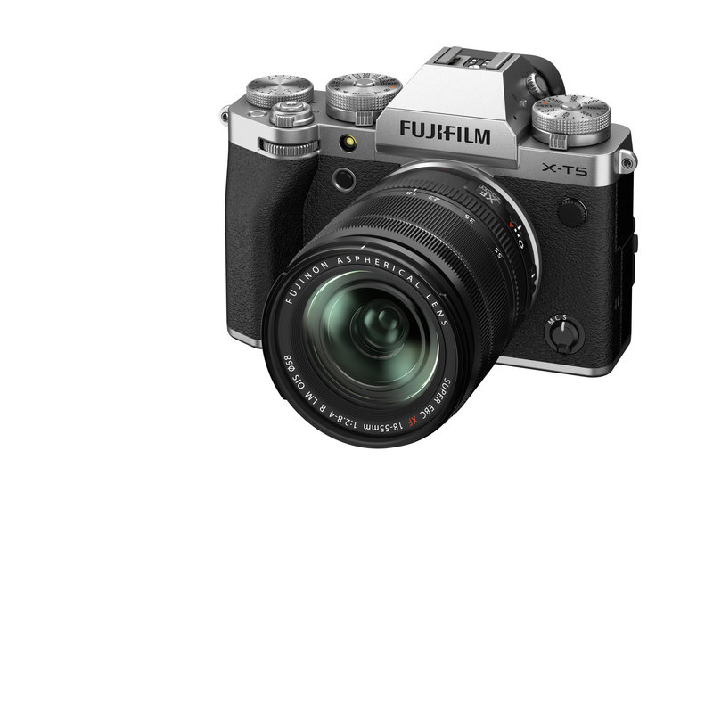Fujifilm Fujifilm X-T5 Mirrorless Digital Camera with 18-55mm Lens Kit - Silver